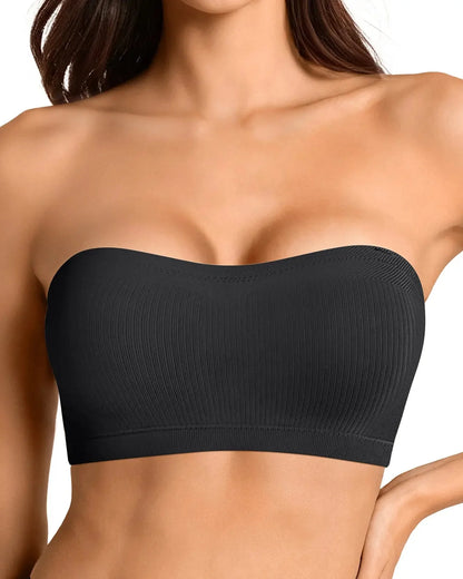 Multiway Wireless Bandeau Bra – Stay Put Comfort Plus Size