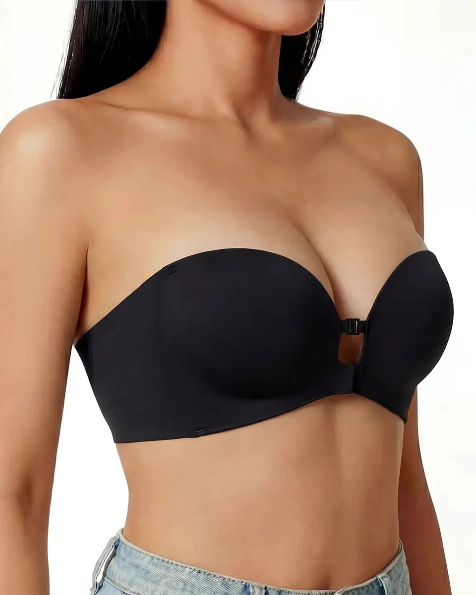 Comfortable Seamless Non-Slip Wireless Padded Support Bra
