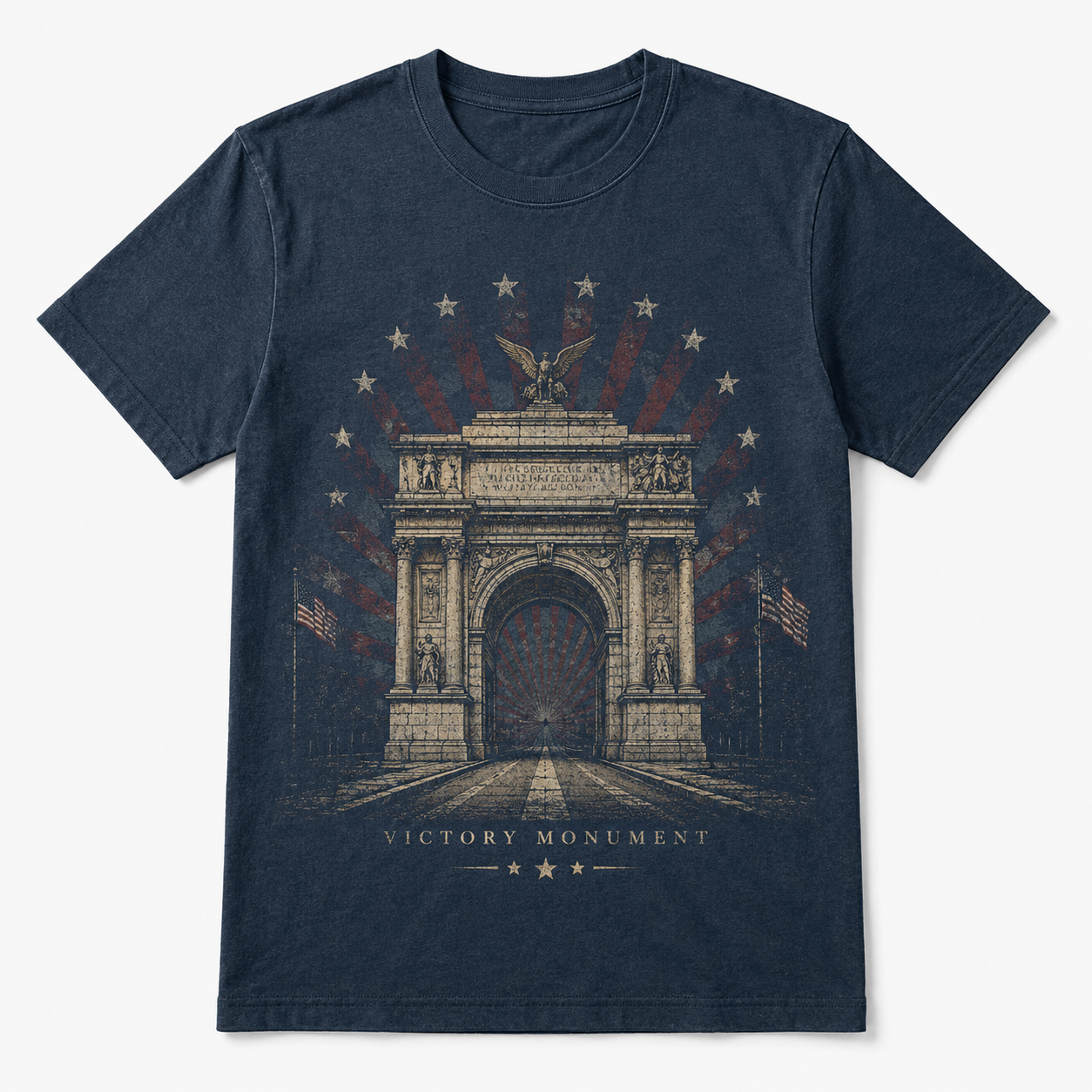 American Victory Arch Graphic T-Shirt