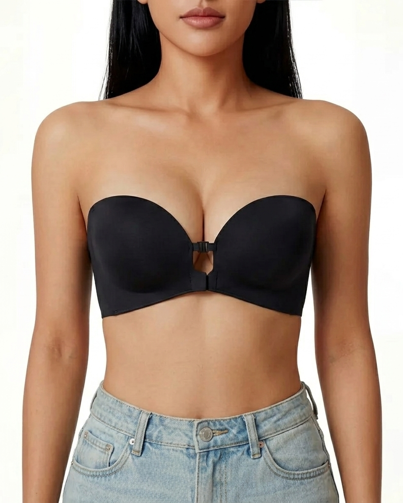 Comfortable Seamless Non-Slip Wireless Padded Support Bra