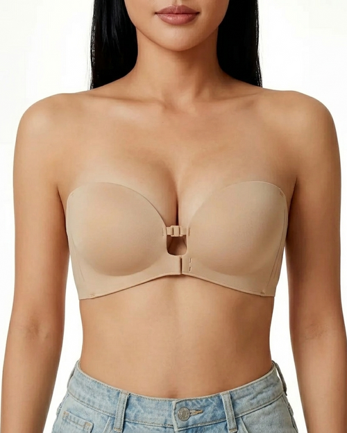 Comfortable Seamless Non-Slip Wireless Padded Support Bra