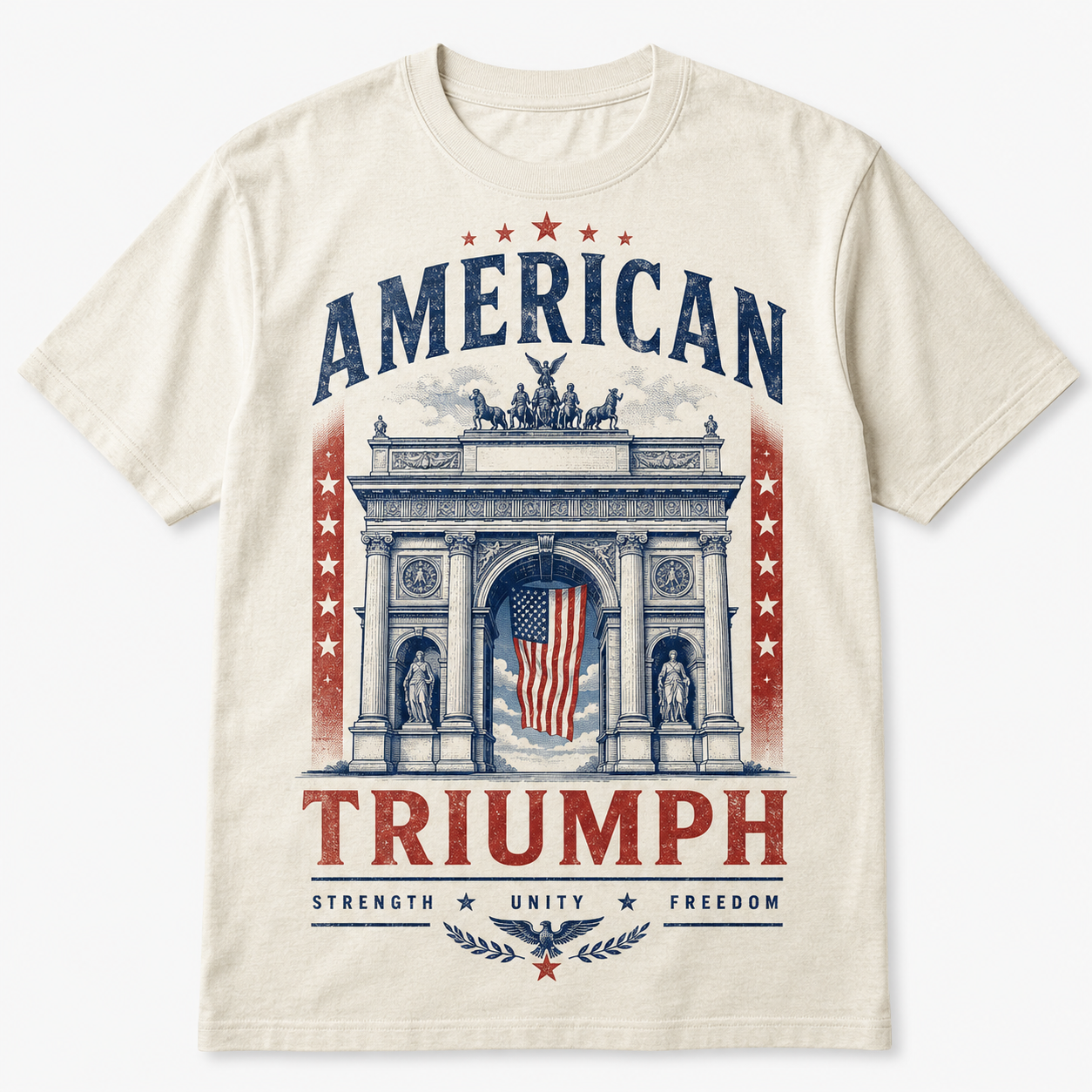 American Victory Arch Graphic T-Shirt