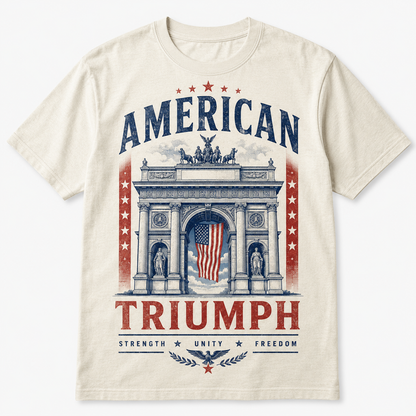 American Victory Arch Graphic T-Shirt