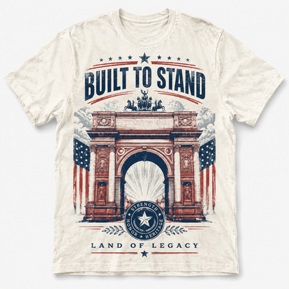 American Victory Arch Graphic T-Shirt