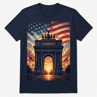 American Victory Arch Graphic T-Shirt